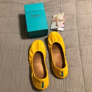 Tieks Classic Mustard Yellow Size 7